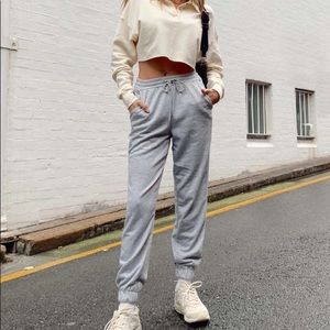 Princess Polly Nero Sweat Pants